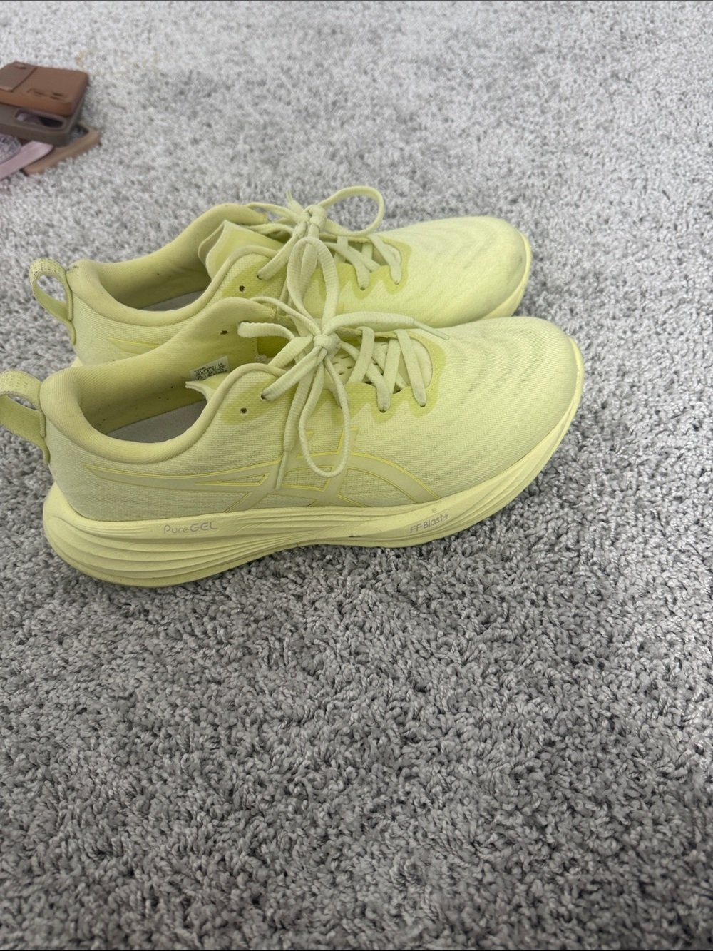 Women’s Lightweight Neon Yellow Running Sneakers - asics - Picture 5 of 6